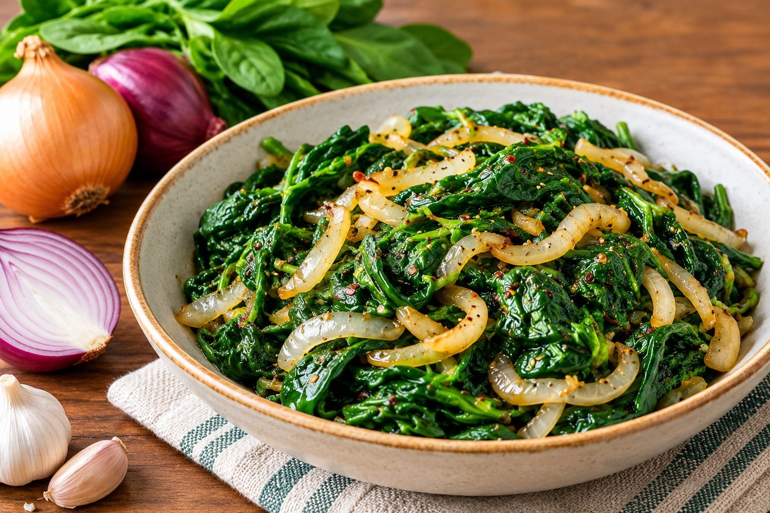 Wilted Spinach
