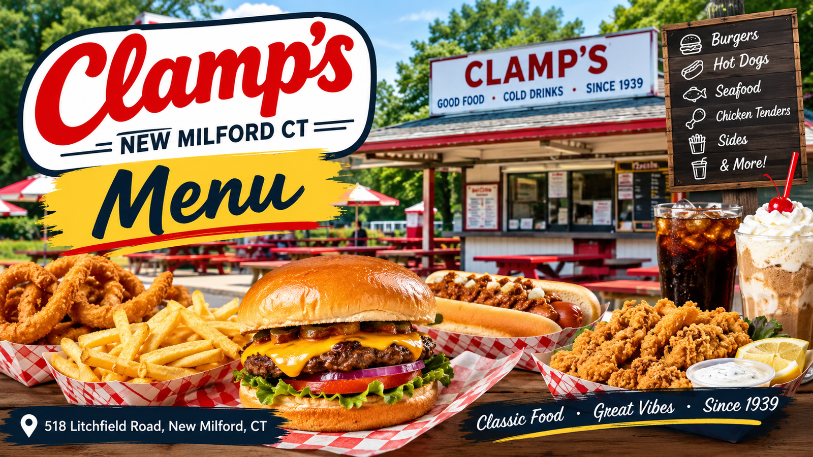 Clamp's New Milford CT