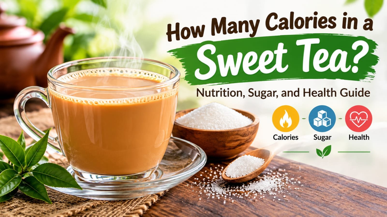 How Many Calories in a Sweet Tea