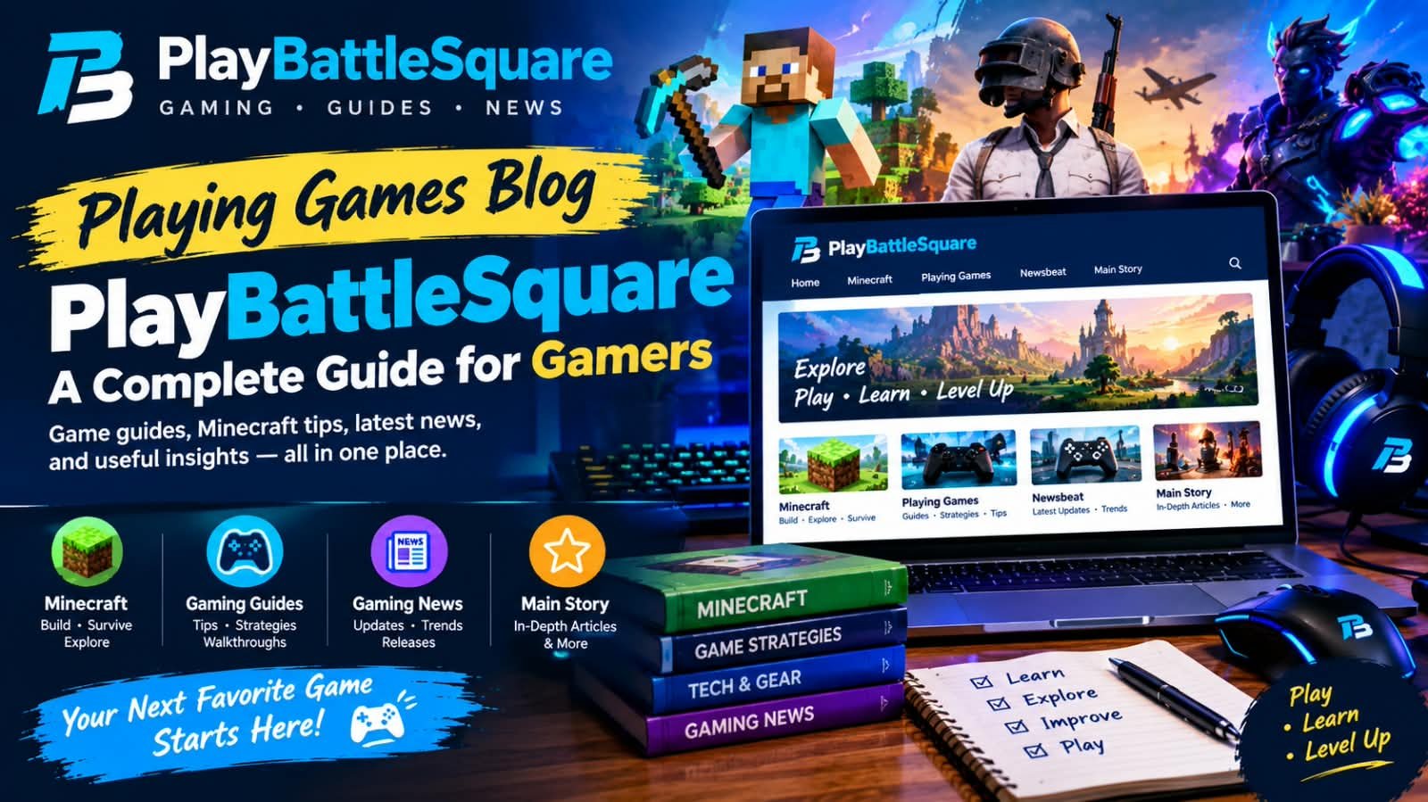 Playing Games Blog PlayBattleSquare