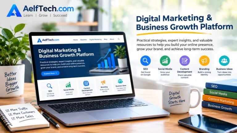 AelfTech.com: Digital Marketing & Business Growth platform