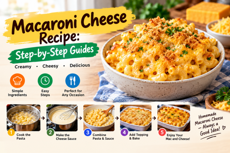Macaroni Cheese Recipe: Step-by-Step Guides
