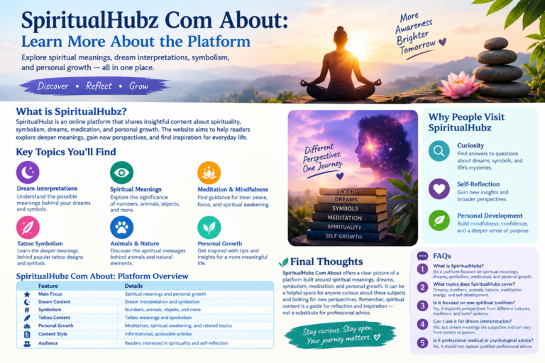 SpiritualHubz Com About