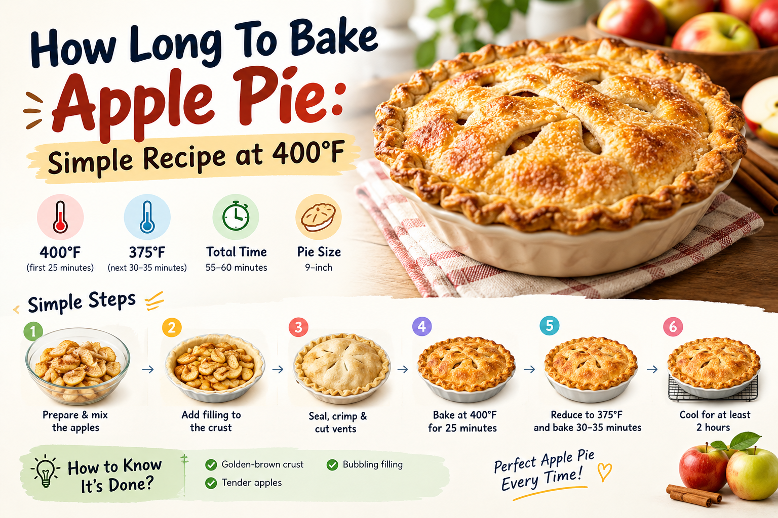 How Long To Bake Apple Pie
