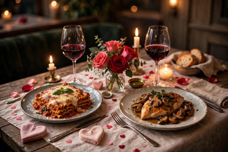 Carrabba's Valentine's Day menu 2026 — romantic Italian dinner for two