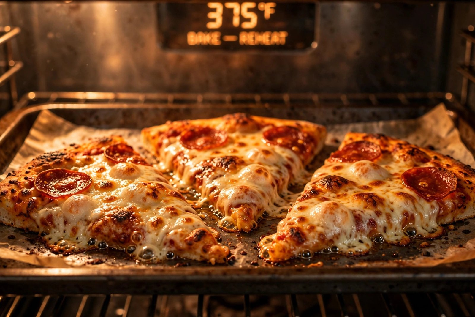 how to reheat pizza in oven 2026 crispy crust