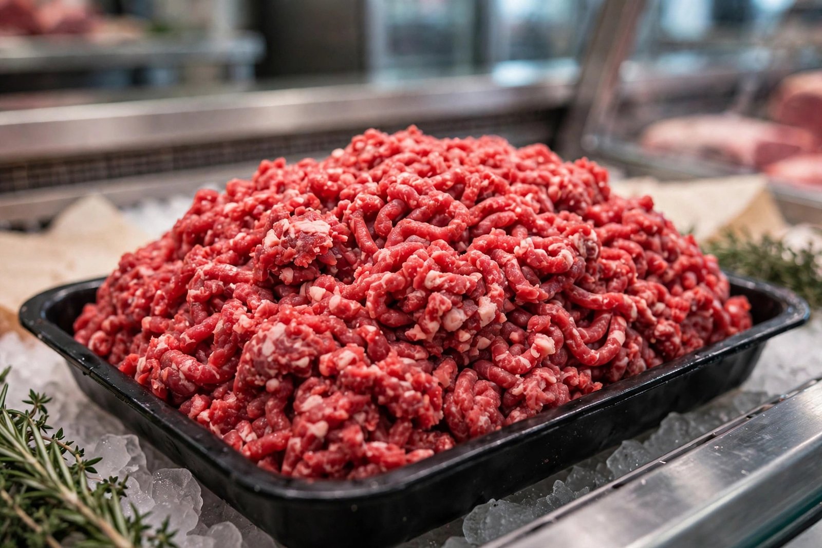 In-N-Out beef - USDA ground chuck cut used for burger patties