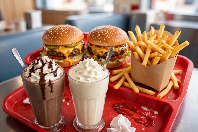 In N Out menu with prices 2026 – burgers, fries and shakes