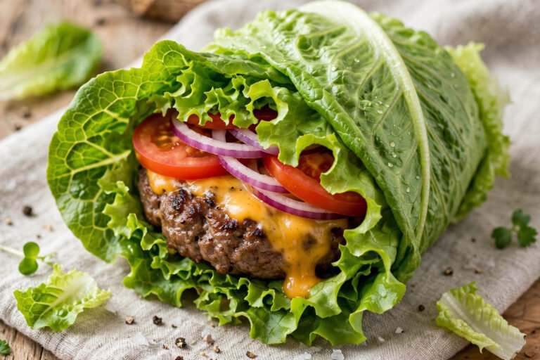 In-N-Out gluten free options - protein style lettuce wrap burger