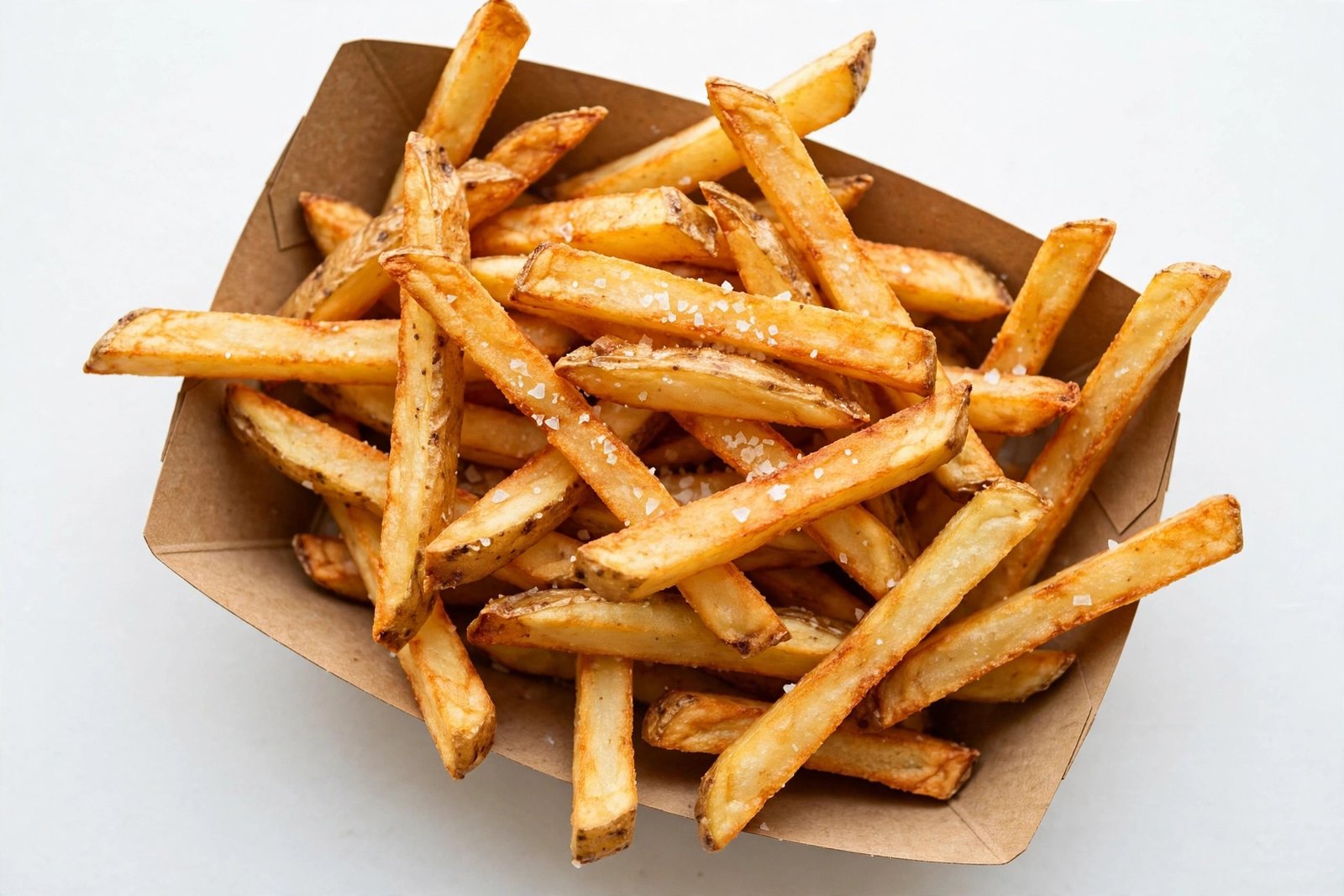In-N-Out gluten free french fries cooked in dedicated fryer