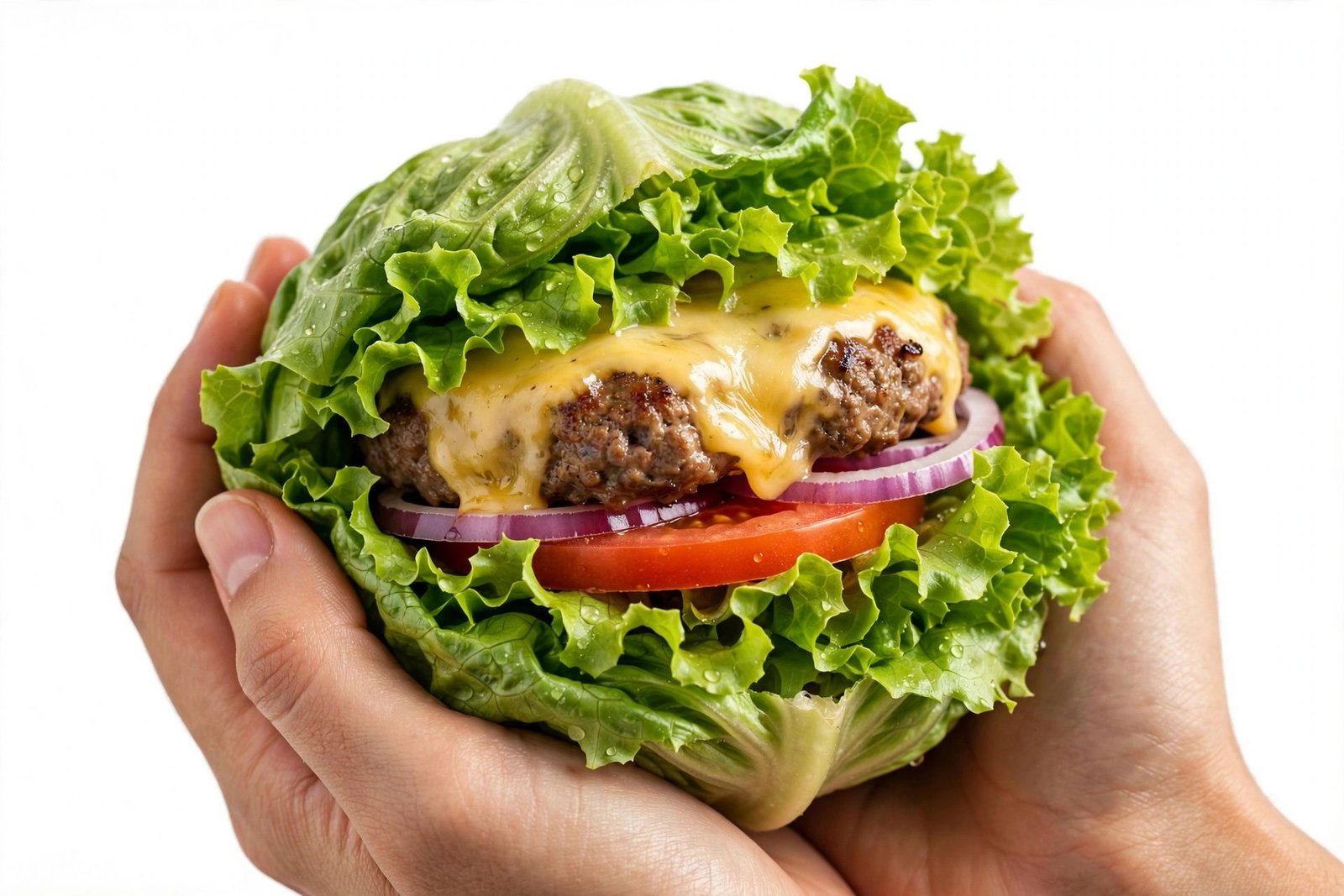 In-N-Out Protein Style burger low calorie option 2026