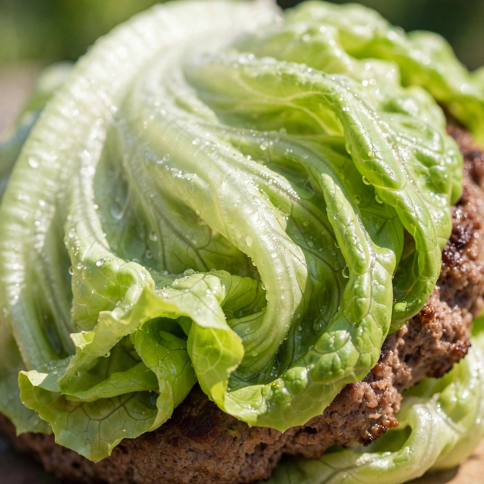 In-N-Out Protein Style lettuce wrap close-up 2026