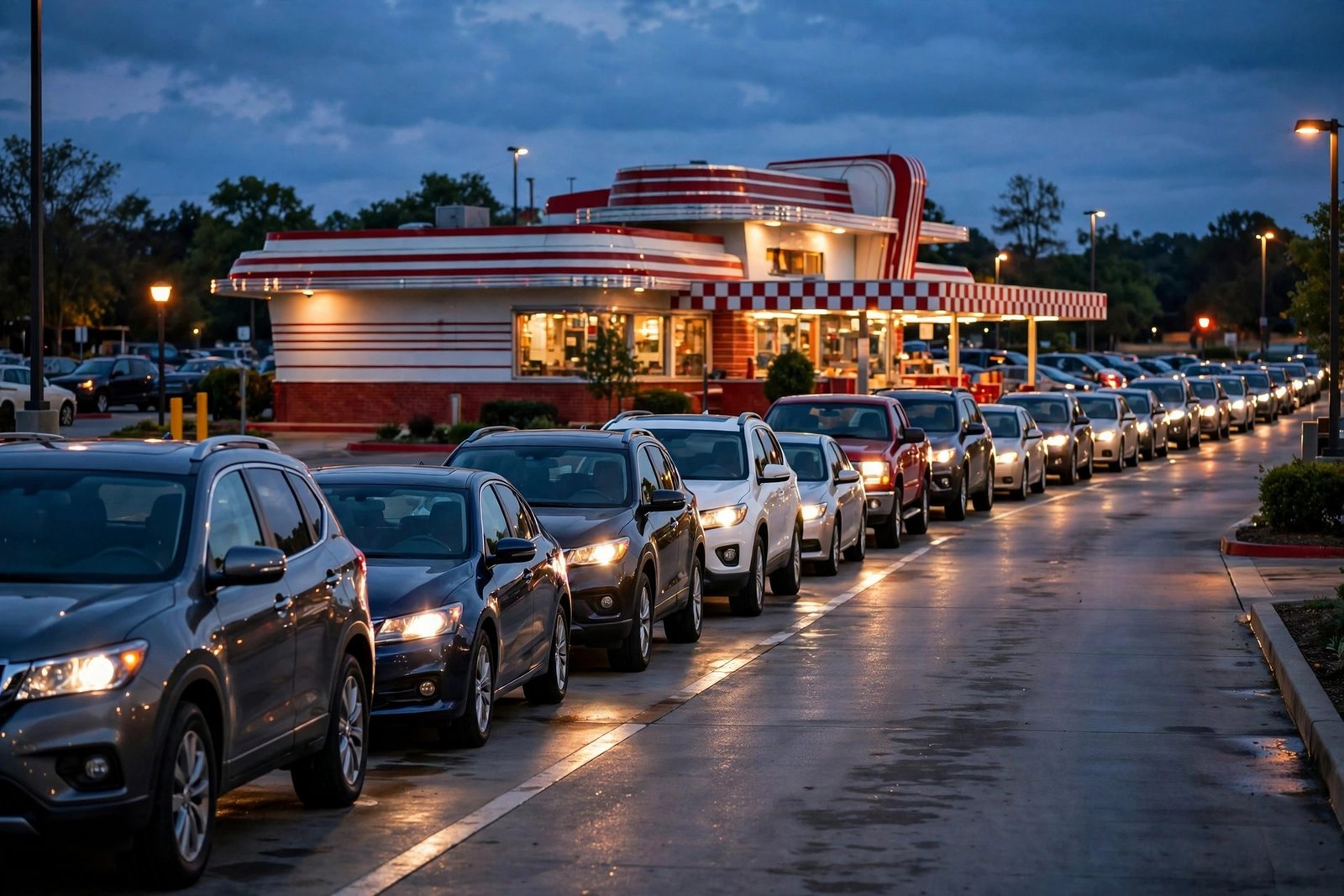 In-N-Out wait times drive-thru line 2026