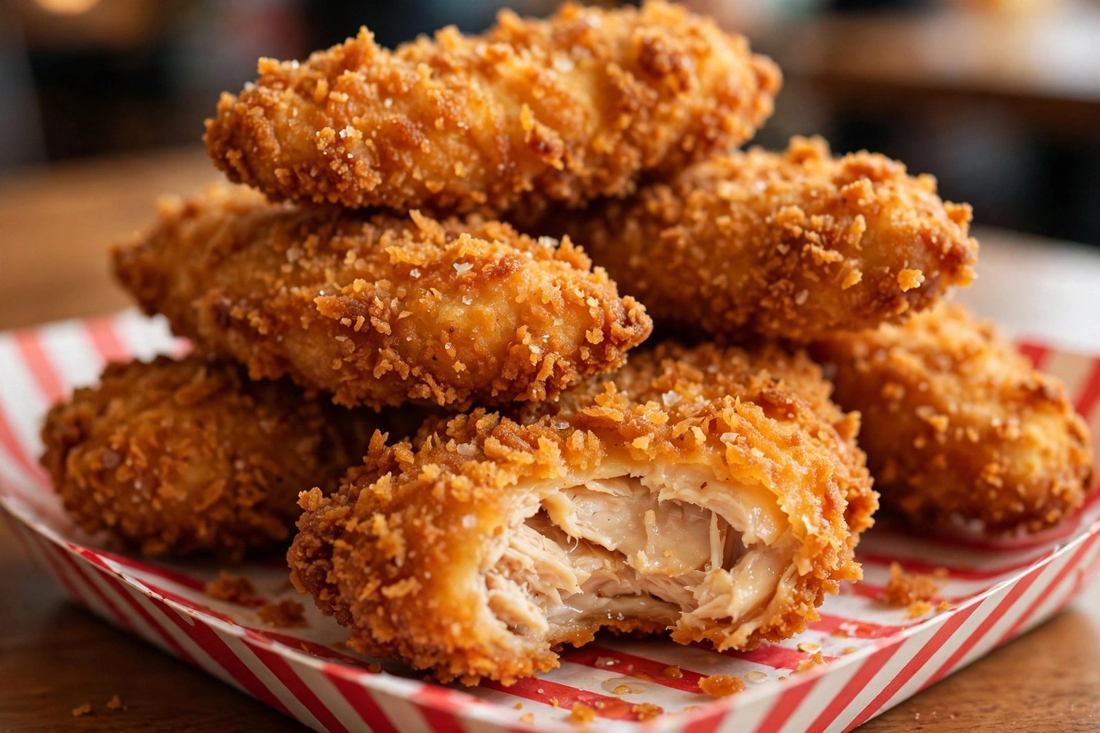 Is Raising Cane's healthy chicken fingers calories and protein breakdown