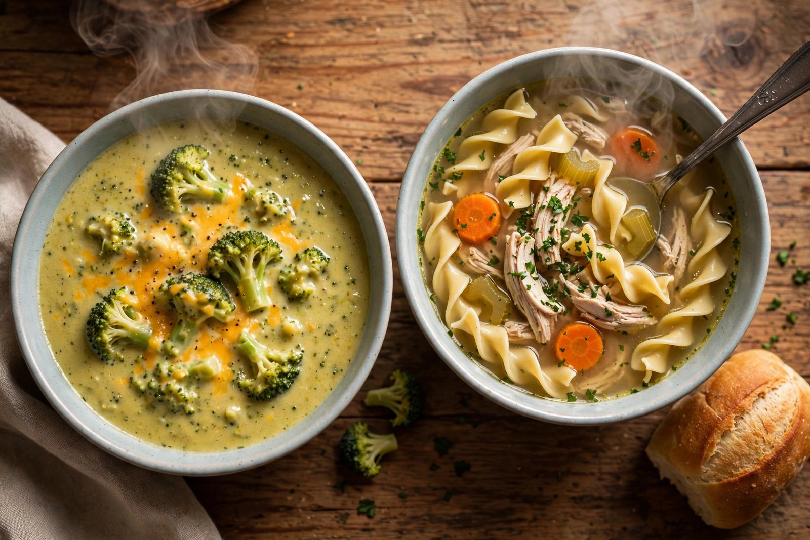 Jason's Deli soup menu prices 2026 — broccoli cheese and chicken noodle soup bowls