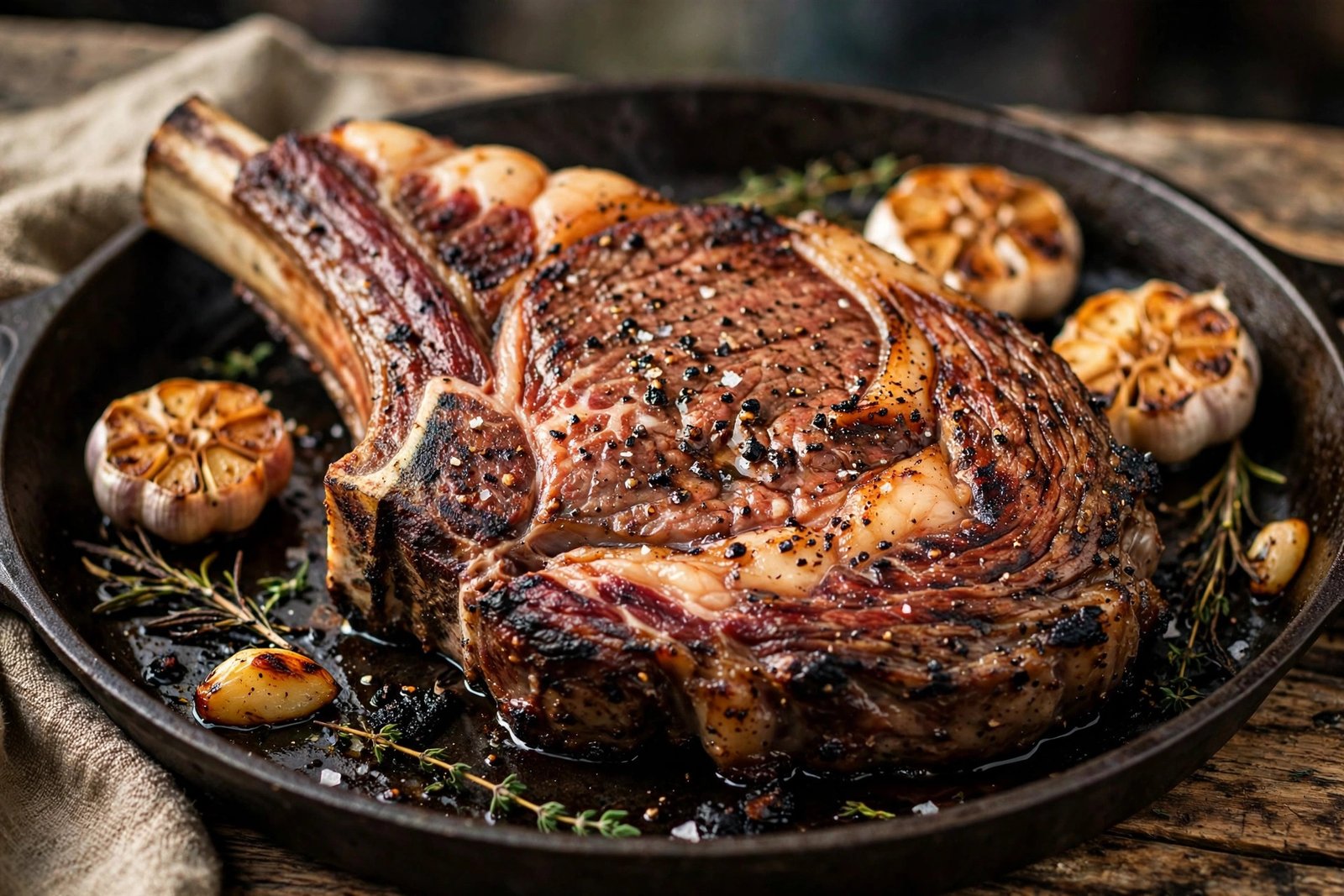 Largest steak at LongHorn — 20 oz Outlaw Ribeye, the second-largest steak on the menu