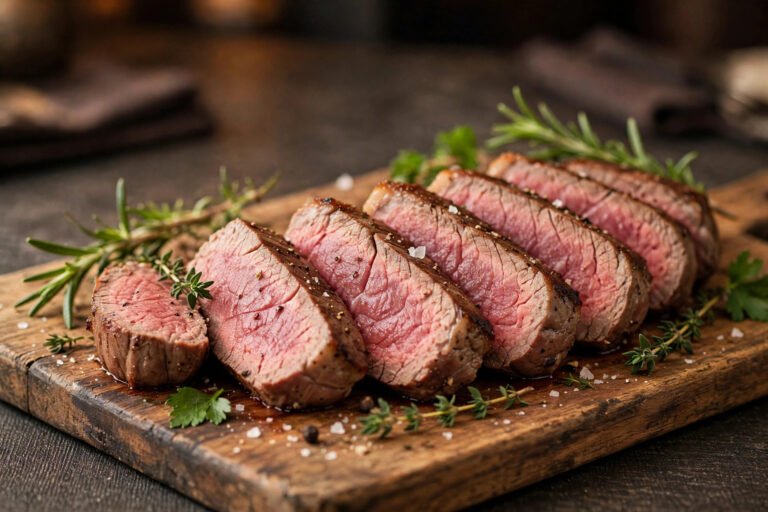 LongHorn Steakhouse Coralville menu — sliced filet mignon on a cutting board