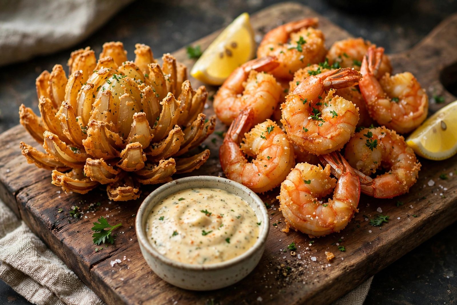 LongHorn Steakhouse menu appetizers with prices 2026 — Wild West Shrimp and Texas Tonion