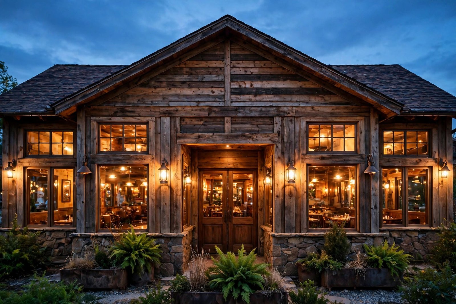 LongHorn Steakhouse Milledgeville GA 31061 — steakhouse restaurant exterior at dusk
