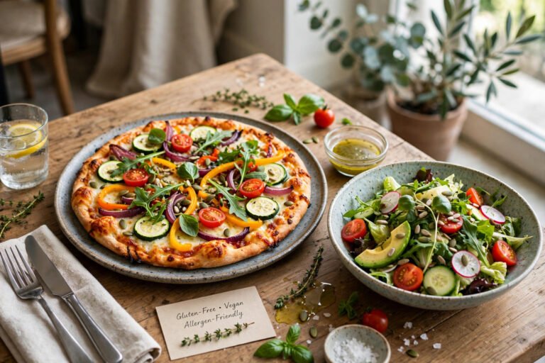 MOD Pizza allergen menu 2026 — gluten, dairy and nut allergy information