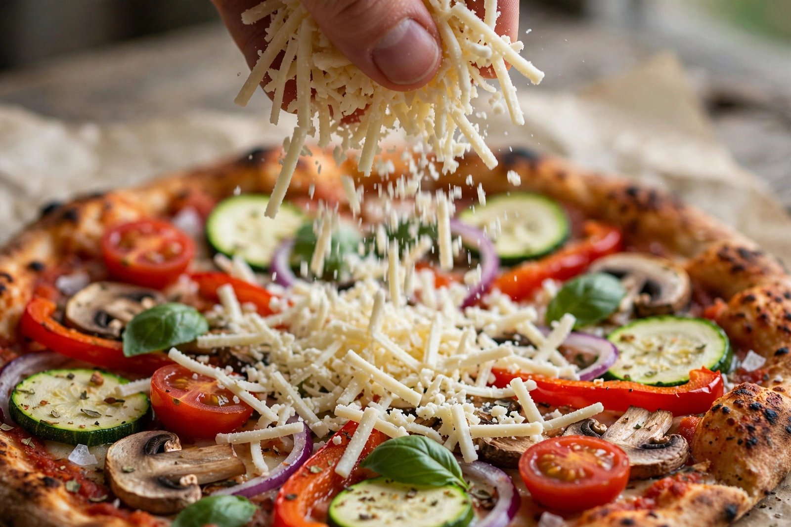 MOD Pizza allergen menu — dairy-free vegan cheese on pizza 2026