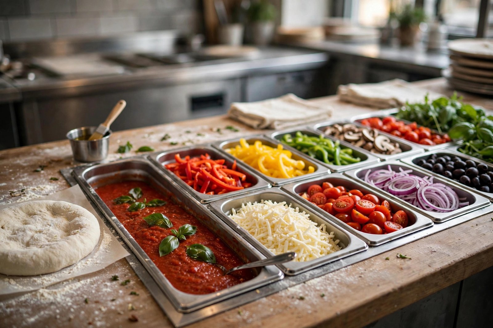 MOD Pizza build your own pizza process 2026 menu