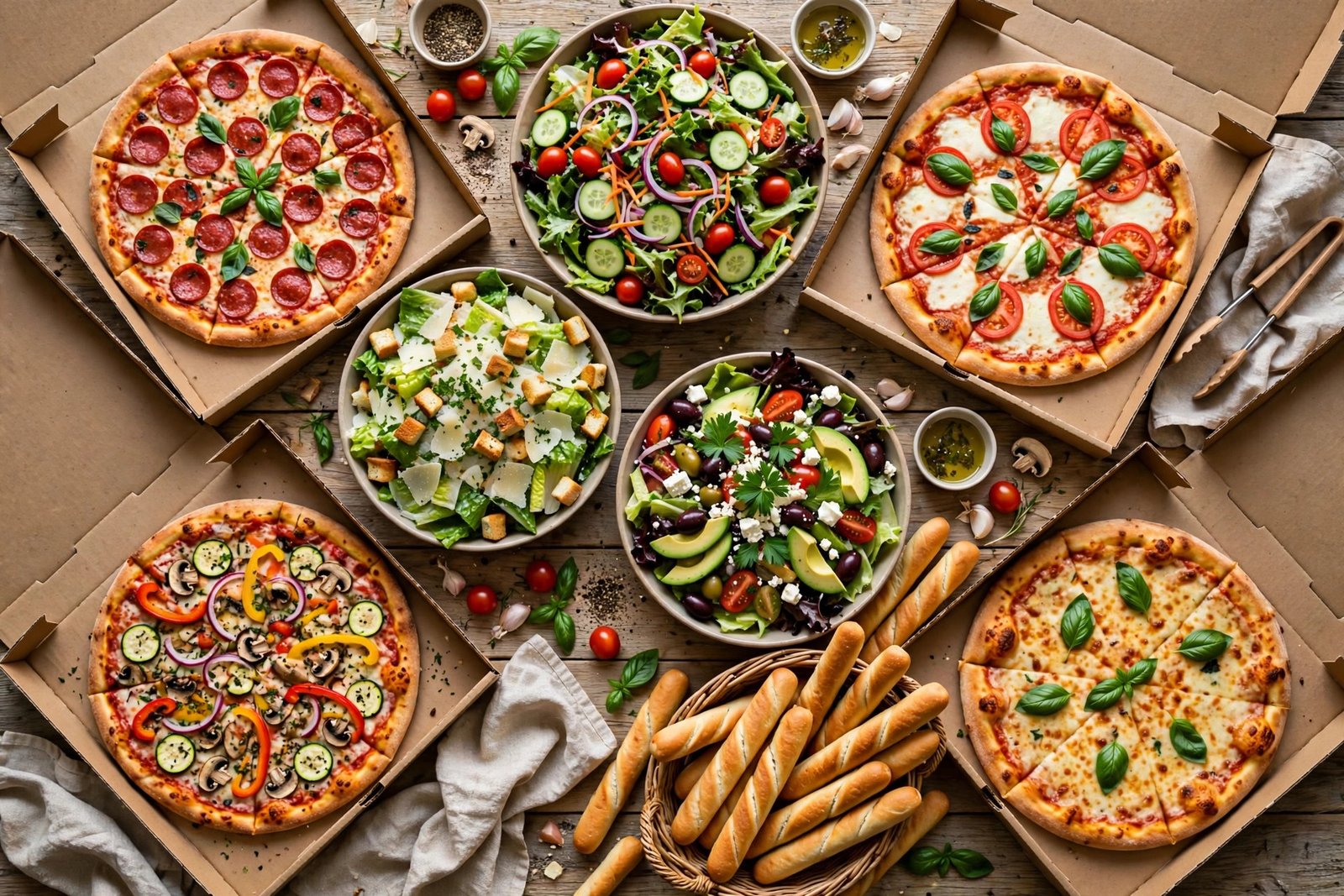MOD Pizza catering menu with prices 2026