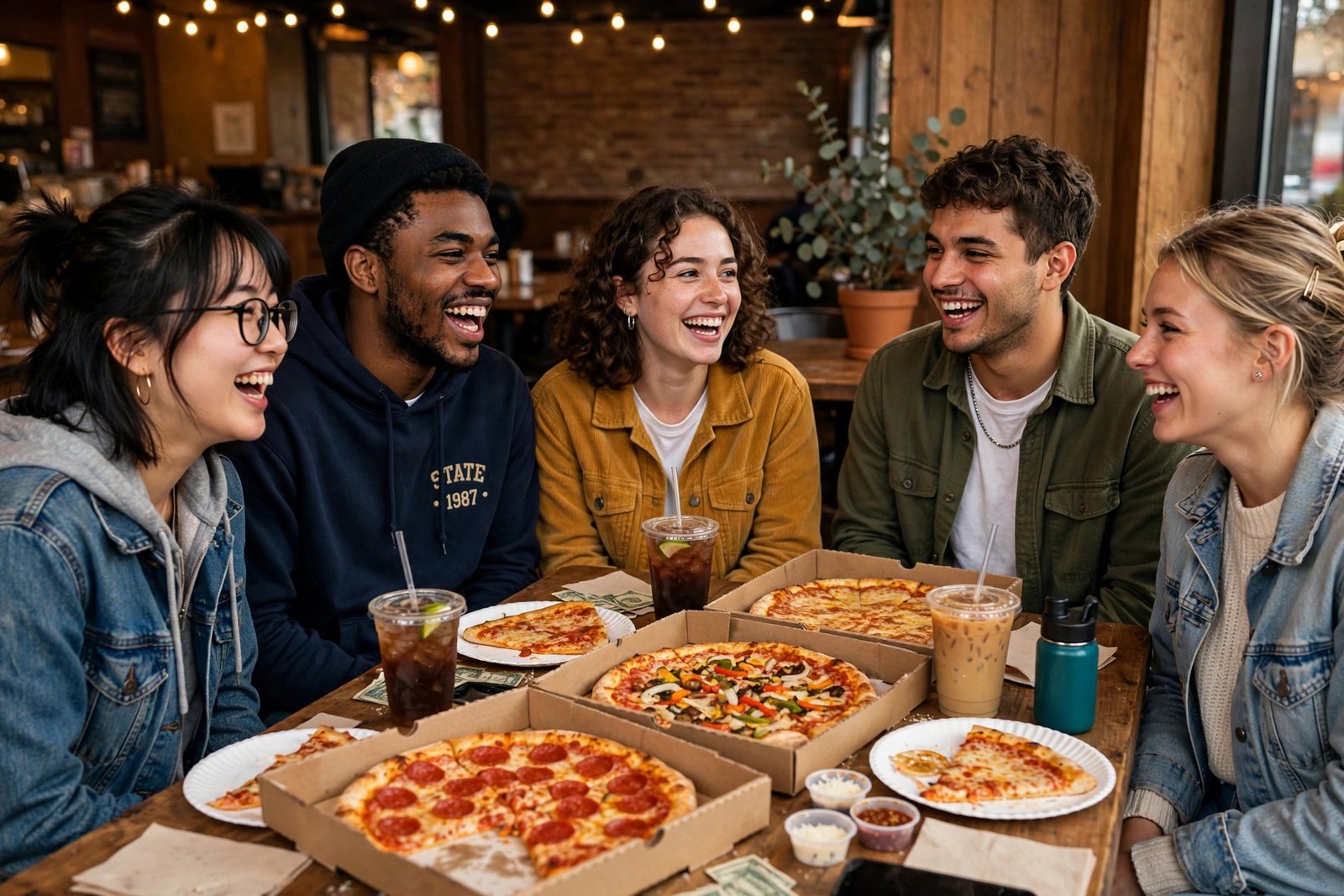 MOD Pizza student discount — students sharing pizzas and saving money 2026