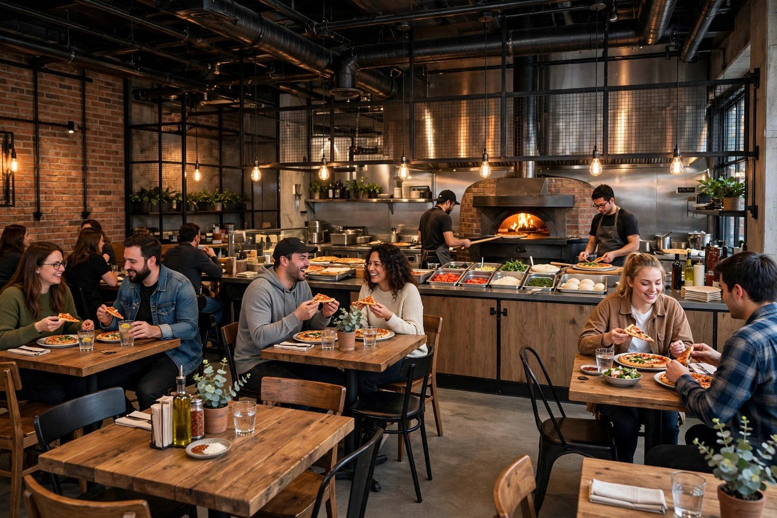 MOD Pizza vs Blaze Pizza 2026 restaurant interior