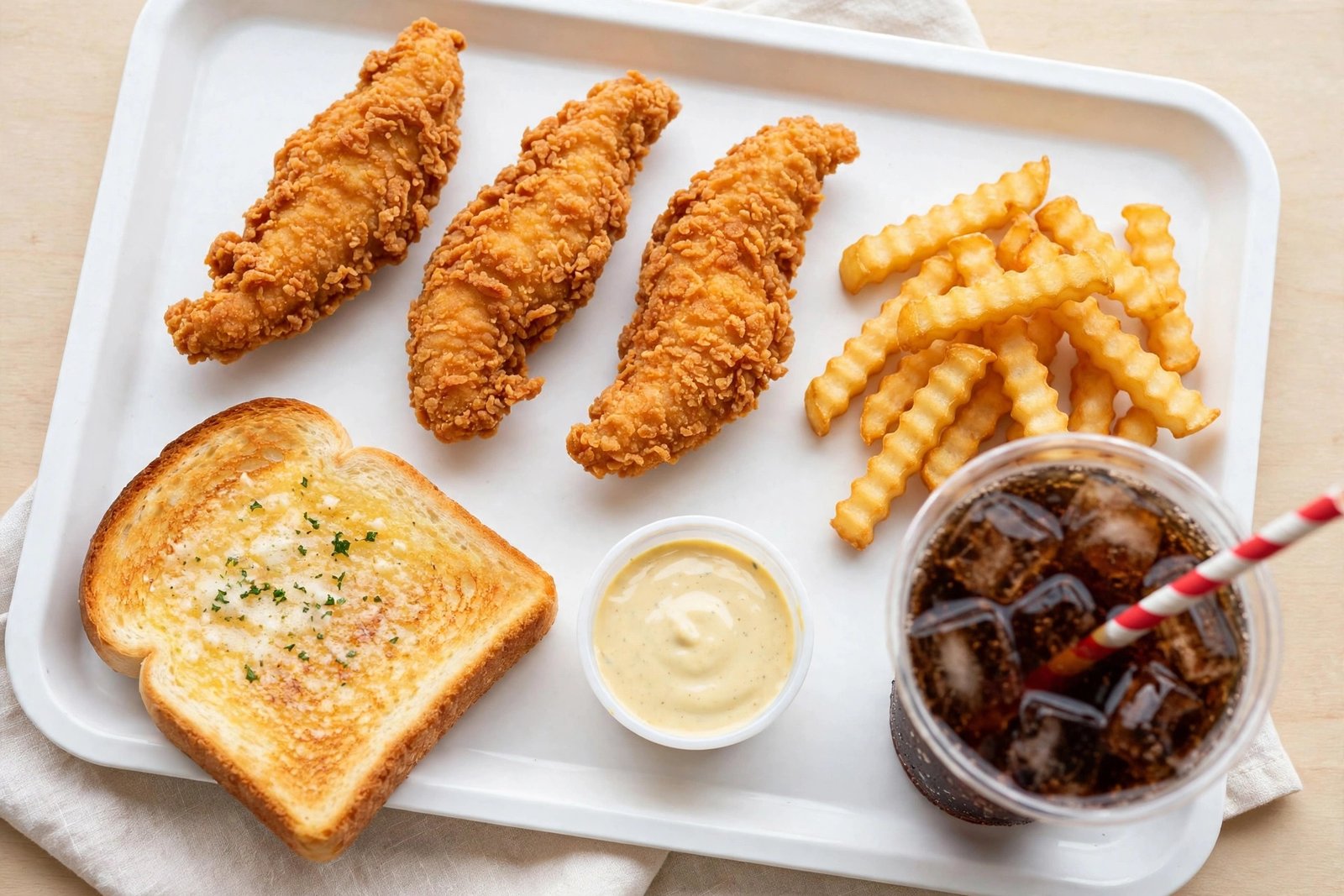 Raising Cane's 3 Finger Combo 2026 price and calories