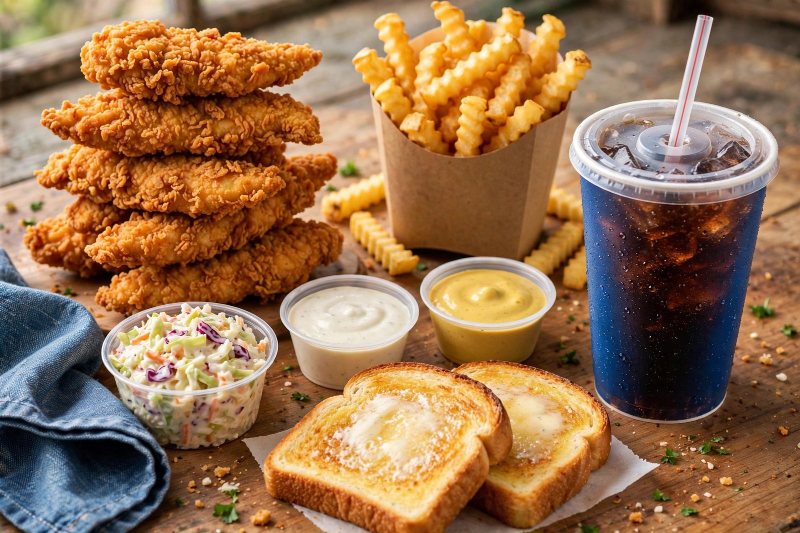 Raising Cane's Caniac Combo 2026 — 6 chicken fingers meal