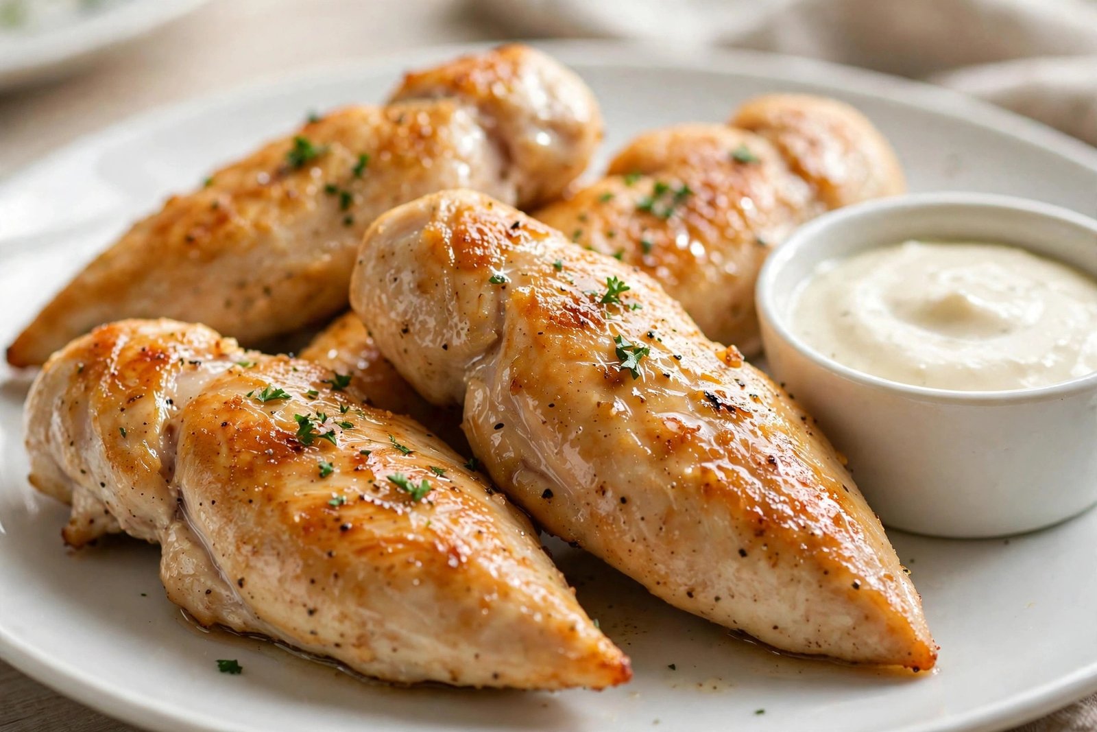 Raising Cane's gluten free naked chicken fingers without breading