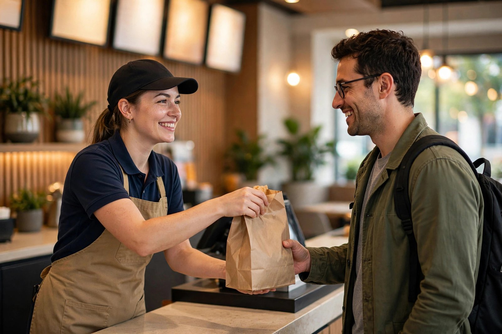 Raising Cane's gluten free ordering tips at the restaurant counter