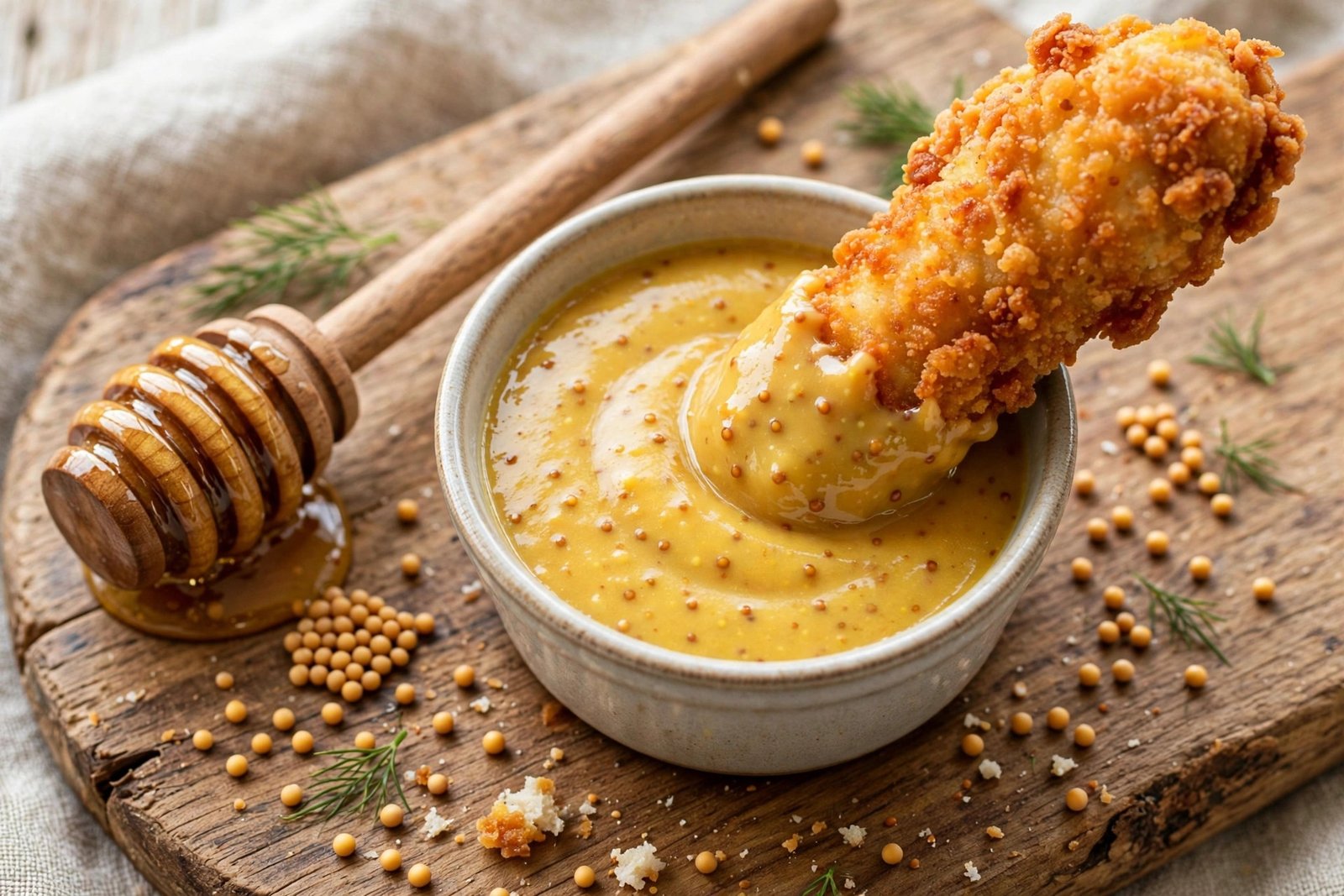 Raising Cane's honey mustard — unadvertised secret sauce