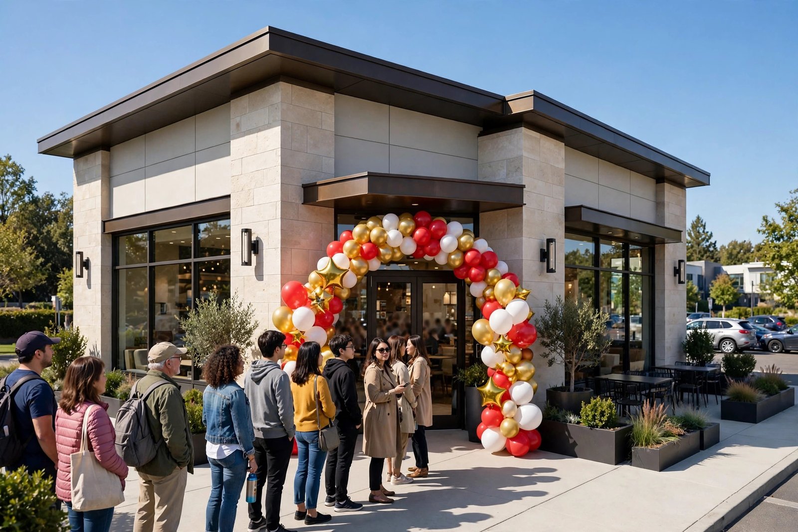 Raising Cane's states — grand opening of a new restaurant location