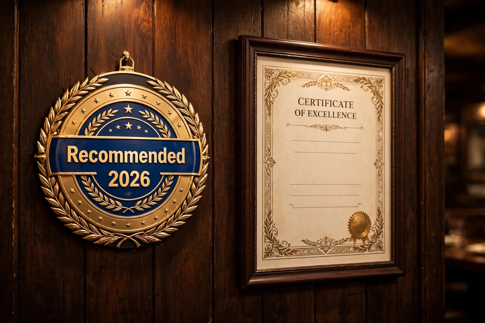 Restaurant Guru award explained — Restaurant Guru Recommended badge and certificate of excellence