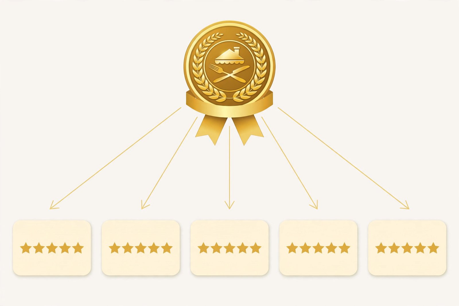 Restaurant Guru award explained — how Google Yelp TripAdvisor Foursquare and Zomato ratings combine into the badge