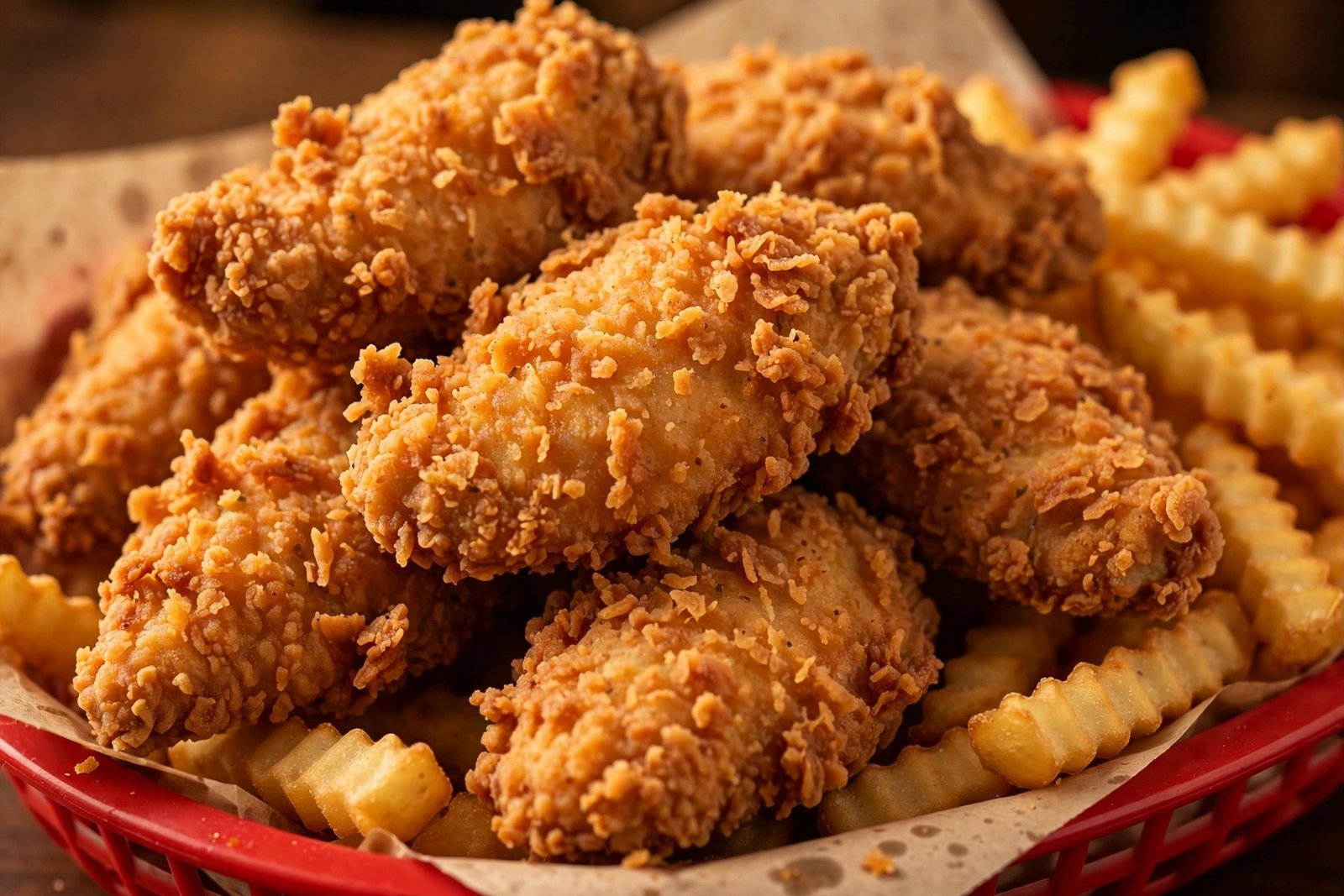 Extra crispy chicken fingers at Raising Cane's ordering hack