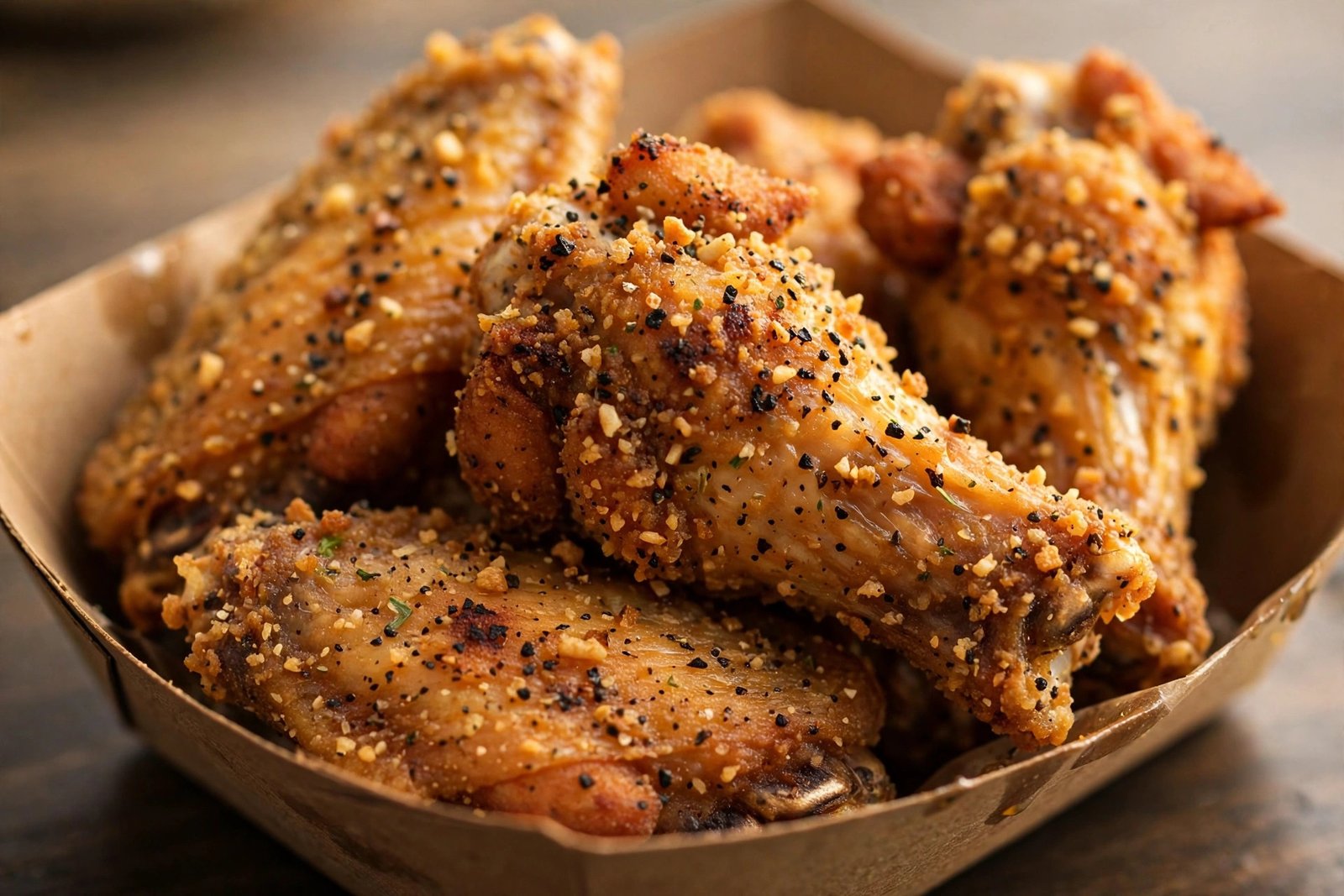 Wingstop flavors ranked — crispy dry rub seasoned wings