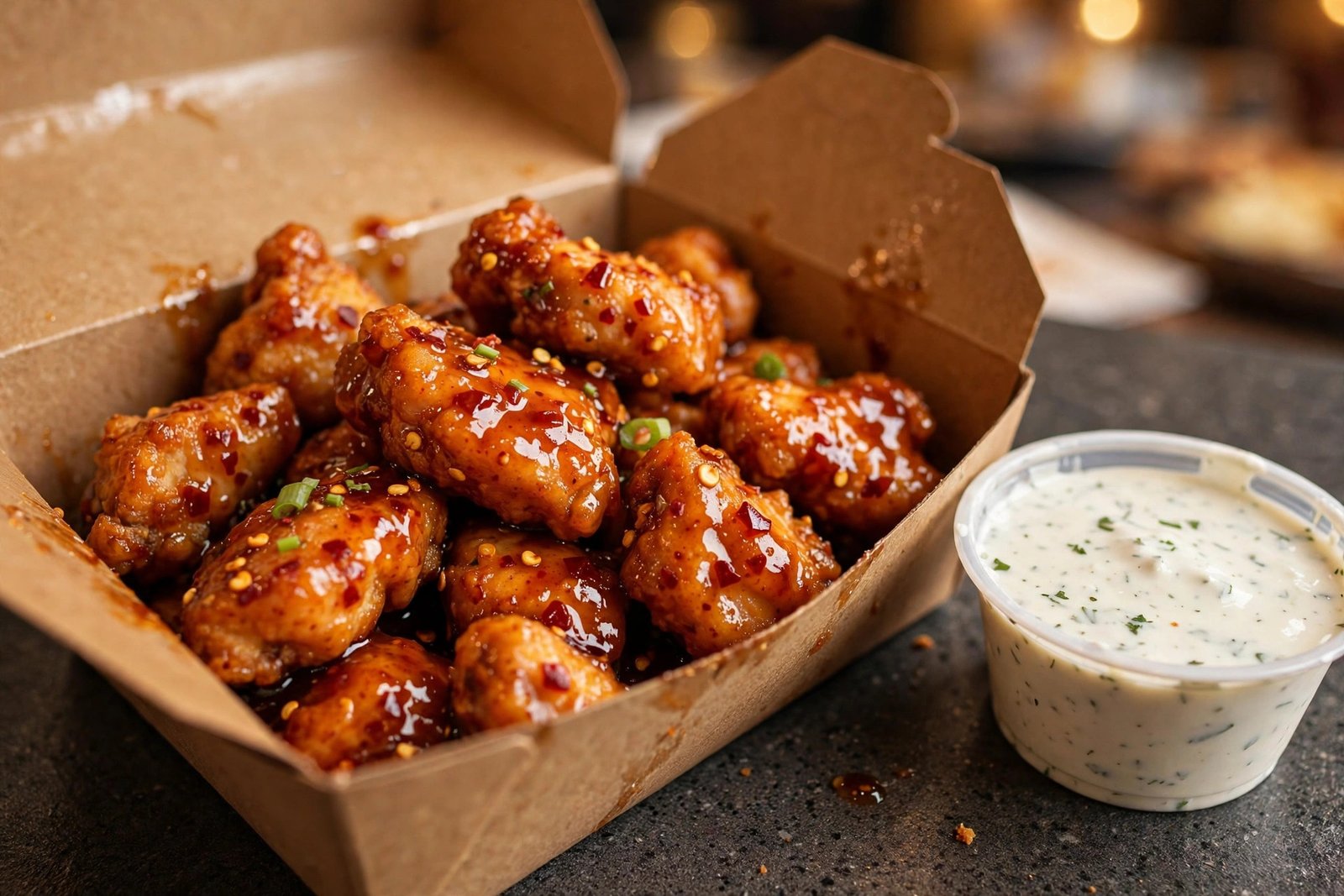 Wingstop menu with prices 2026 — boneless wings with ranch dip
